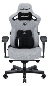 Herní židle Anda Seat Kaiser 3 Pro XL Šedá Lněná tkanina - Grey