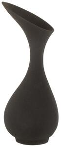 Černá hliníková váza J-Line Rutie 45 cm