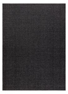 Koberec TIMO 0000 SISAL venkovní černý velikost 70x250 cm | krásné koberce cz