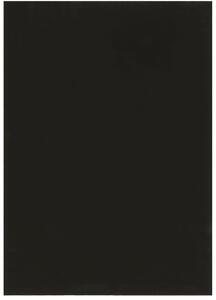Breno Kusový koberec COLOR UNI Black, Černá, 160 x 230 cm