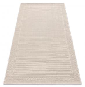 Dywany Luszczow Kusový koberec TIMO 5979 SISAL venkovní rám béžová Rozměr koberce: 280 x 370 cm