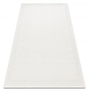 Dywany Luszczow Kusový koberec TIMO 5979 SISAL venkovní rám bílý Rozměr koberce: 60 x 300 cm