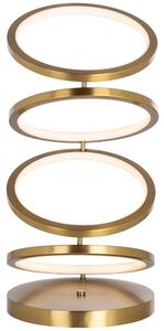 OnaDnes -20% Zlatá kovová stolní lampa Richmond Jaimin