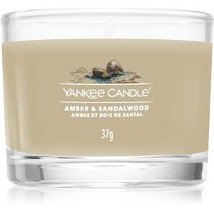 Yankee Candle Amber & Sandalwood votivní svíčka 37 g