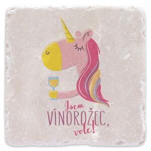 Jsem vínorožec, vole! - mramorový tácek