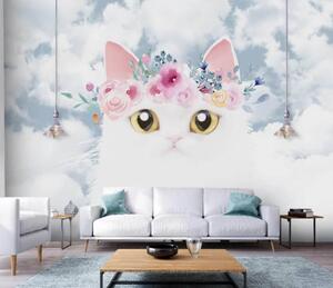 Fototapety Kočka, mrak a kočkovití, Fototapety dětské, Fototapety pro dívku, u09390 : uwalls.cz