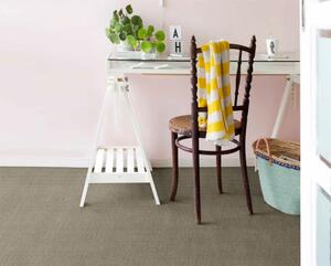 Breno Metrážový koberec MYKONOS PA WEAVE 45, šíře role 400 cm, Hnědá, Vícebarevné