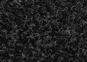 Breno Metrážový koberec ZENITH 54, šíře role 400 cm, Černá, Vícebarevné