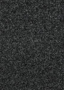Breno Metrážový koberec ZENITH 54, šíře role 400 cm, Černá, Vícebarevné