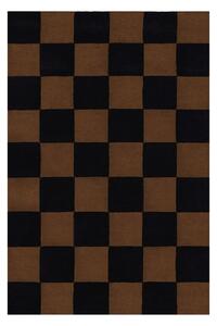HEM Koberec Pattern, Large, Black / Brown Check