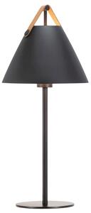DNYMARIANNE -25% Nordlux Černá kovová stolní lampa Strap