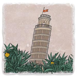 Pisa - mramorový tácek