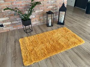 TAPISO Plyšový koberec BEST - ORANŽOVÝ Rozměr koberce: 80x150 cm