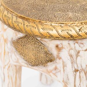 Marocký dřevěný stolek Hiya