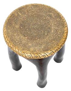 Marocký dřevěný stolek Kamala