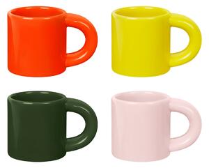 HEM Sada hrnků na espresso Bronto, Multi, 4ks