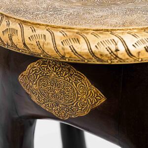 Marocký dřevěný stolek Kamala