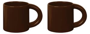 HEM Sada hrnků Bronto, Brown, 2 ks