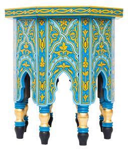 Marocký dřevěný stolek Sila