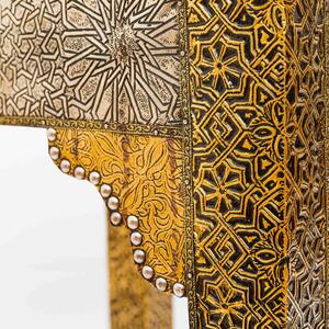 Marocký mosazný stolek Marrakesh