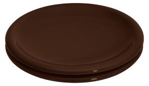 HEM Sada talířů Bronto, Brown, 2 ks
