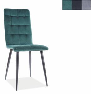 SIGNAL Jídelní židle - OTTO Velvet, různé barvy na výběr Čalounění: zelená (Bluvel 78)