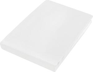ELASTICKÉ PROSTĚRADLO, žerzej, bílá, 150/200 cm Esposa - Prostěradla
