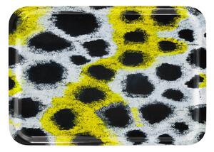 HEM Podnos Monster Rectangular, Medium, White / Yellow / Black