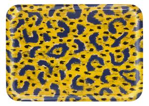 HEM Podnos Monster Rectangular, Medium, Ochre Yellow / Grey / Black