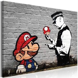 Obraz XXL Mario a policista od Banksyho