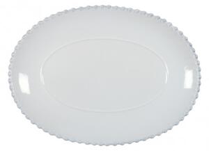 Tác oválný PEARL, bílá, 30 cm COSTA NOVA ZCN-PEA331-02202F