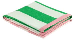 HEM Přehoz Stripe, Pink / Green