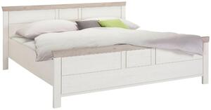 POSTEL, 180/200 cm, šedá, bílá Hom`in - Manželské postele