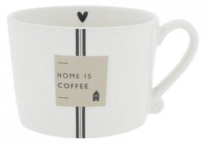 Hrnek HOME IS COFFEE, béžová, 350 ml Bastion Collections RJ-CUP-055-BT