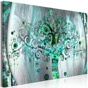 Obraz XXL Smaragdový kouzelný strom