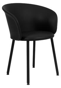 HEM Jídelní židle Kendo, Black Leather