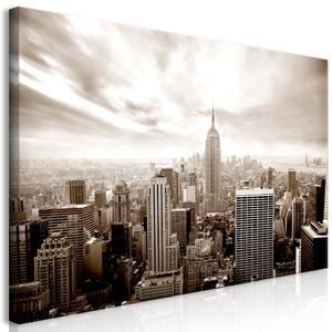 Obraz XXL Monochromatické panorama New Yorku II