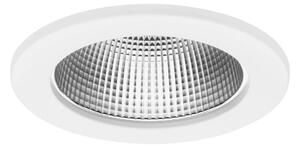 BRUMBERG LED vestavné bodové svítidlo MUNA PRO MINI, bílé, stmívatelné, stmívatelný, Bílá / opál, Chodba, Hliník, Podhledové stropní svítidlo