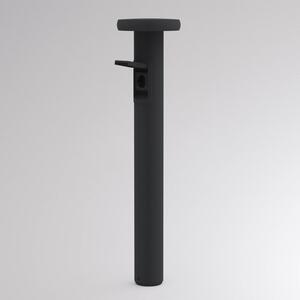 Molto Luce LED osvětlení cesty CIRC, zap/vyp, zásuvka, antracitová, 82 cm, IP65, Černá, Hliník, Moderní
