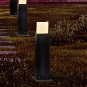 Molto Luce Venkovní nástěnné svítidlo FYNN-C, antracitová, 12 cm, IP65, zapnuto/vypnuto, Černá, Hliník, Moderní