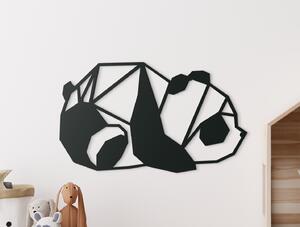 Drevko Dřevěná samolepka do dětského pokoje Panda