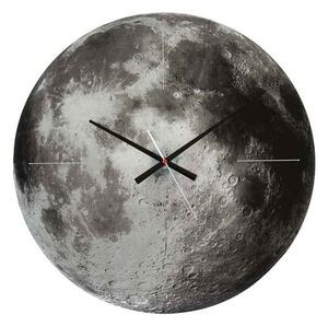 KARLSSON Nástěnné hodiny Moon ∅ 60 cm