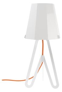 PRESENT TIME Stolní lampa Flow bílá 44 cm, ø 19 cm