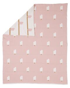 WOUF Dětská deka Pink Ice Creams 100 × 80 cm