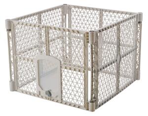 Ohrádka pro psy, 900 x 900 x 667 mm, bílá
