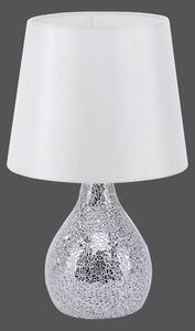 LEUCHTEN DIRECT Stolní lampa, skleněné svítidlo ve tvaru vázy mozaika, bílé LD 11245-16