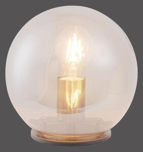LEUCHTEN DIRECT Stolní lampa, skleněné světlo, retro, jantar, průměr 20cm LD 13703-27