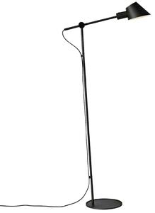 Nordlux Černá kovová stojací lampa Stay 135 cm
