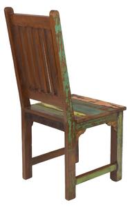 Židle v "Goa" stylu z teakového dřeva, 45x45x106cm (1D)