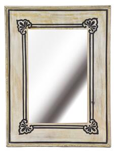 Zrcadlo v rámu z teakového dřeva, 46x3x62cm (5A)